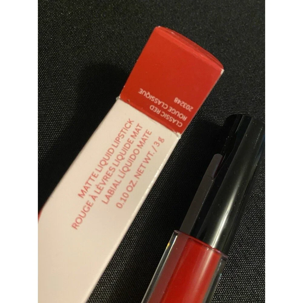 Mary Kay Matte Liquid Lipstick Classic Red 0.10 oz 203248 NOS